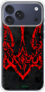 Силикон с усиленными углами чехол Герб Украины v4 для Apple iPhone 17 PRO - 5319sp-4030 изображение 