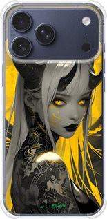 Силикон с усиленными углами чехол Аниме демон 2 для Apple iPhone 17 PRO - 6309sp-4030 изображение 