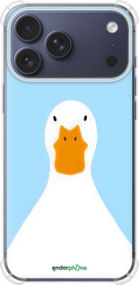 Силикон с усиленными углами чехол Гусь для Apple iPhone 17 PRO - 6350sp-4030 изображение 