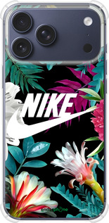 Силикон с усиленными углами чехол Nike для Apple iPhone 17 PRO - 6378sp-4030 изображение 
