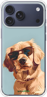 Силикон с усиленными углами чехол Пес в очках для Apple iPhone 17 PRO - 6381sp-4030 изображение 