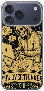 Силикон с усиленными углами чехол The Overthinker для Apple iPhone 17 PRO - 6774sp-4030 изображение 