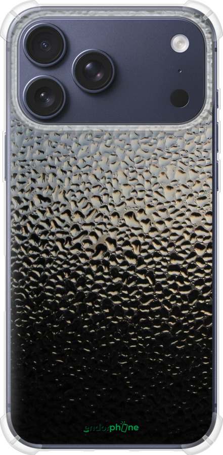 Силикон с усиленными углами чехол Мокрое стекло для Apple iPhone 17 PRO - 245sp-4030 изображение 