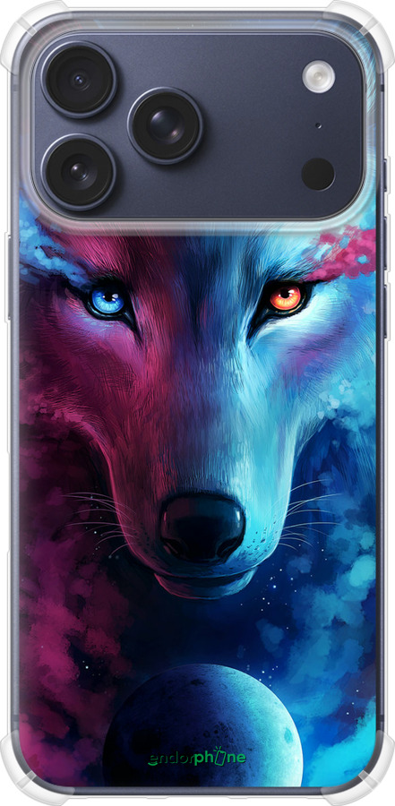 Силикон с усиленными углами чехол Арт-волк для Apple iPhone 17 PRO - 3999sp-4030 изображение 