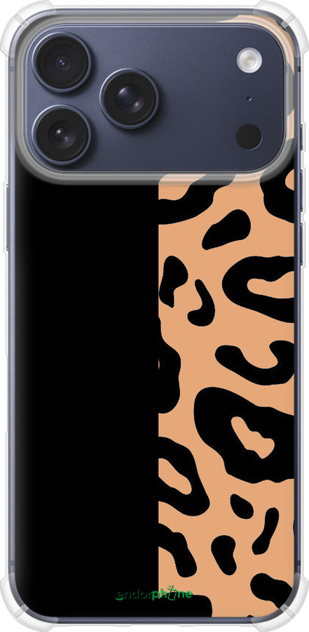Силикон с усиленными углами чехол Пятна леопарда для Apple iPhone 17 PRO - 4269sp-4030 изображение 