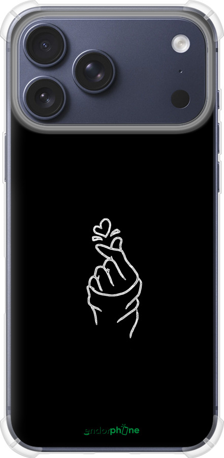 Силикон с усиленными углами чехол Love You для Apple iPhone 17 PRO - 4298sp-4030 изображение 