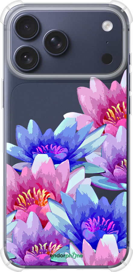Силикон с усиленными углами чехол Лотос для Apple iPhone 17 PRO - 4862sp-4030 изображение 