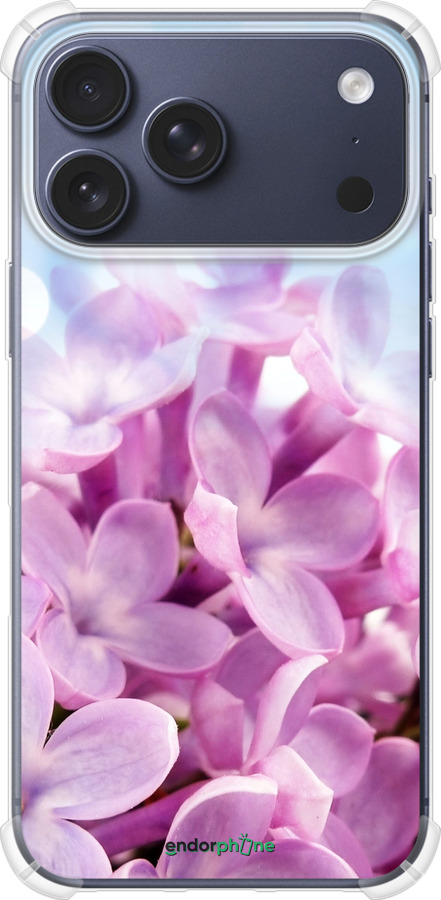 Силикон с усиленными углами чехол Сирень для Apple iPhone 17 PRO - 527sp-4030 изображение 