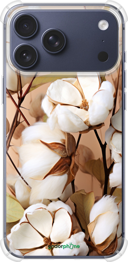 Силикон с усиленными углами чехол Хлопок для Apple iPhone 17 PRO - 5665sp-4030 изображение 