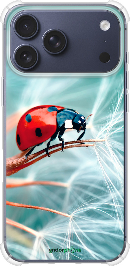 Силикон с усиленными углами чехол Божья коровка для Apple iPhone 17 PRO - 6049sp-4030 изображение 