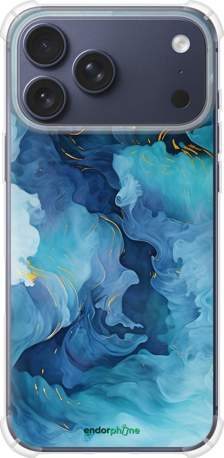 Силикон с усиленными углами чехол Акварель для Apple iPhone 17 PRO - 6320sp-4030 изображение 
