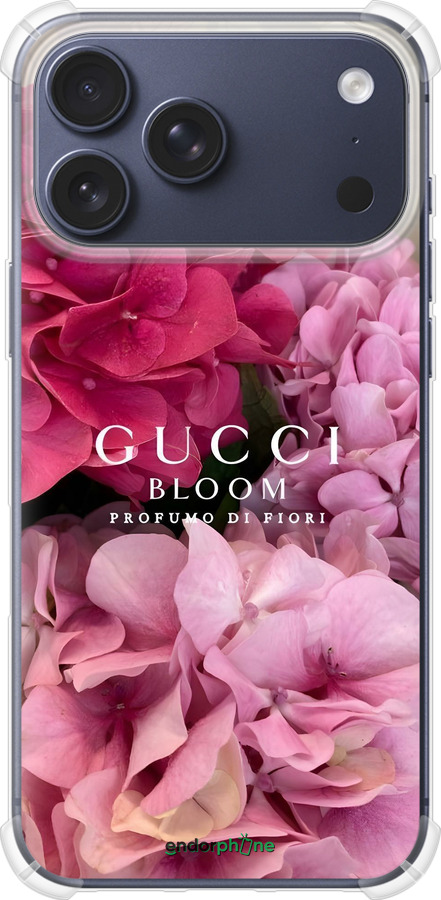 Силикон с усиленными углами чехол Гучи для Apple iPhone 17 PRO - 6341sp-4030 изображение 