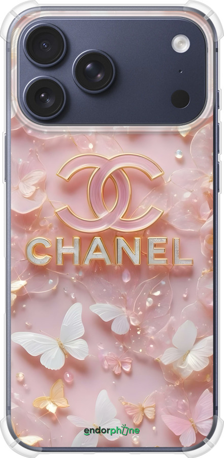 Силикон с усиленными углами чехол Шанель для Apple iPhone 17 PRO - 6366sp-4030 изображение 