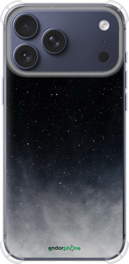 Силикон с усиленными углами чехол Сині хмари, Синій місяць для Apple iPhone 17 PRO - 6396sp-4030 изображение 
