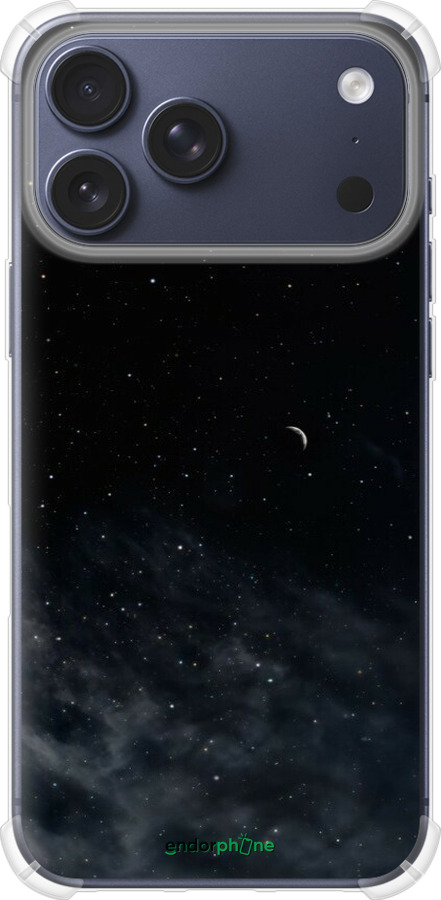 Силикон с усиленными углами чехол Ночное небо для Apple iPhone 17 PRO - 6451sp-4030 изображение 