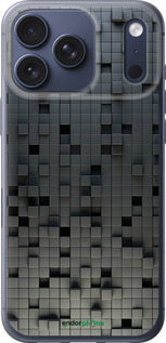 Силіконовий чехол Кубики для Apple iPhone 17 PRO - 1061u-4030 изображение 