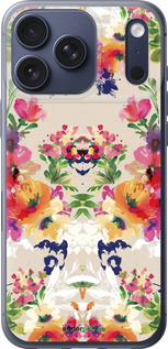 Силиконовый чехол Цветочный узор для Apple iPhone 17 PRO - 1083u-4030 изображение 