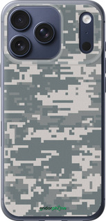 Силіконовий чехол Камуфляж для Apple iPhone 17 PRO - 1085u-4030 изображение 