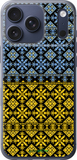 Силиконовый чехол Жовто-блакитна вишиванка для Apple iPhone 17 PRO - 1169u-4030 изображение 