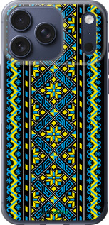 Силіконовий чехол Вишиванка 39 для Apple iPhone 17 PRO - 1173u-4030 изображение 
