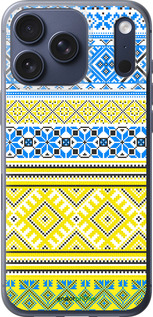 Силиконовый чехол Вышиванка 40 для Apple iPhone 17 PRO - 1174u-4030 изображение 