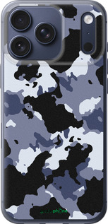 Силіконовий чехол Камуфляж v4 для Apple iPhone 17 PRO - 1182u-4030 изображение 