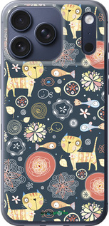 Силиконовый чехол Котята v4 для Apple iPhone 17 PRO - 1224u-4030 изображение 