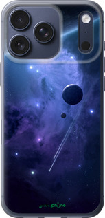 Силиконовый чехол Планеты в синем космосе для Apple iPhone 17 PRO - 171u-4030 изображение 