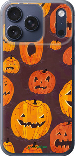 Силиконовый чехол Тыквы на Хеллоуин для Apple iPhone 17 PRO - 233u-4030 изображение 