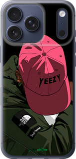 Силиконовый чехол logo de yeezy для Apple iPhone 17 PRO - 3995u-4030 изображение 