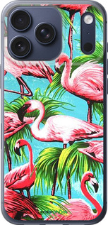 Силиконовый чехол Tropical background для Apple iPhone 17 PRO - 4016u-4030 изображение 