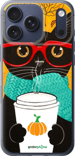 Силиконовый чехол Осенний кот для Apple iPhone 17 PRO - 4026u-4030 изображение 