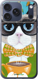 Силиконовый чехол Cat&Coffee для Apple iPhone 17 PRO - 4053u-4030 изображение 