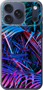 Силиконовый чехол Папоротник под ультрафиолетом для Apple iPhone 17 PRO - 4069u-4030 изображение 