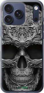 Силиконовый чехол skull-ornament для Apple iPhone 17 PRO - 4101u-4030 изображение 