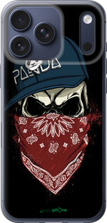 Силиконовый чехол Череп в кепке для Apple iPhone 17 PRO - 4127u-4030 изображение 