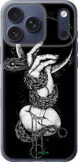 Силиконовый чехол Змея в руке для Apple iPhone 17 PRO - 4149u-4030 изображение 