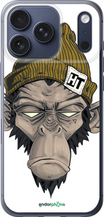 Силиконовый чехол Обезьяна в шапке для Apple iPhone 17 PRO - 4183u-4030 изображение 