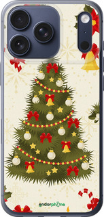 Силиконовый чехол Новогодняя елка для Apple iPhone 17 PRO - 4198u-4030 изображение 