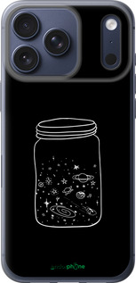 Силиконовый чехол Космос в банке для Apple iPhone 17 PRO - 4297u-4030 изображение 