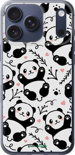 Силиконовый чехол Панды для Apple iPhone 17 PRO - 4318u-4030 изображение 