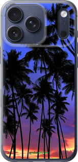 Силиконовый чехол Пальмы для Apple iPhone 17 PRO - 4324u-4030 изображение 