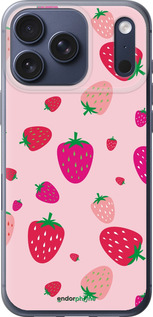 Силиконовый чехол Клубнички для Apple iPhone 17 PRO - 4332u-4030 изображение 