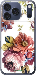 Силиконовый чехол Vintage flowers для Apple iPhone 17 PRO - 4333u-4030 изображение 
