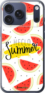 Силіконовий чехол Hello Summer для Apple iPhone 17 PRO - 4356u-4030 изображение 