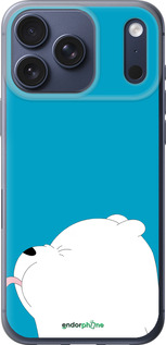 Силиконовый чехол Мишка 1 для Apple iPhone 17 PRO - 4358u-4030 изображение 