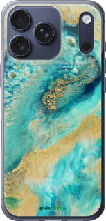 Силиконовый чехол Green marble для Apple iPhone 17 PRO - 4365u-4030 изображение 