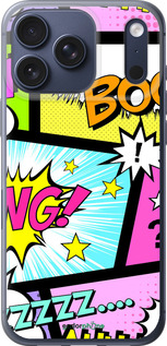 Силиконовый чехол Комикс 1 для Apple iPhone 17 PRO - 4407u-4030 изображение 