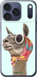 Силиконовый чехол Модная лама для Apple iPhone 17 PRO - 4479u-4030 изображение 