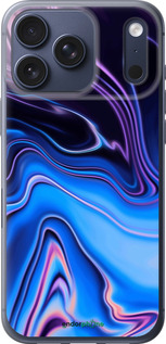 Силиконовый чехол Узор воды для Apple iPhone 17 PRO - 4491u-4030 изображение 